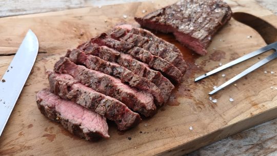 Flat iron steak